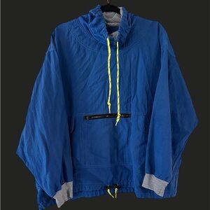 ESPRIT Blue Vintage Windbreaker Jacket